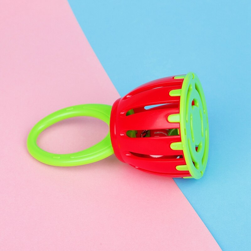 Babymusik orff-instrumente shaker stick kinder babykäfig glocke früherziehung musikhilfen baby rammelaar handvat