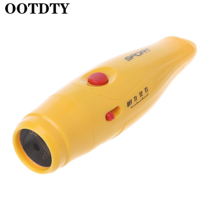 OOTDTY Electronic Whistle Hand-Held Three Tone for Sports Basketball with Laniard Electronic Whistle