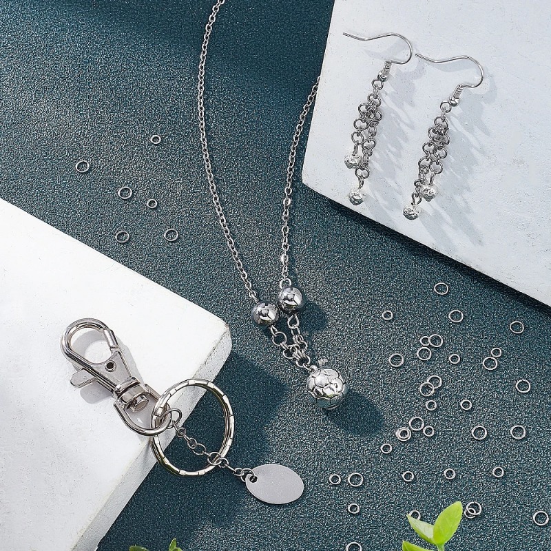 1 doos 1100 st 2 stijl roestvrij staal open ringetjes connectoren koppelring ringetjes bulk voor sieraden maken maliënkolder ring