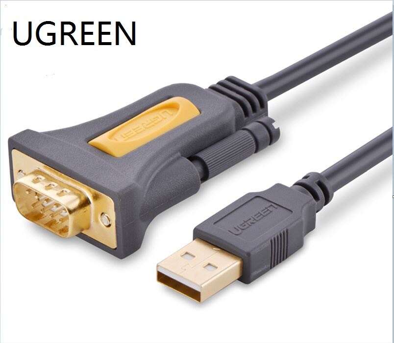 Ugreen USB to RS232 COM Port Serial DB9 Pin Cable Adapter PL2303 for Windows USB OUT RS232 COM