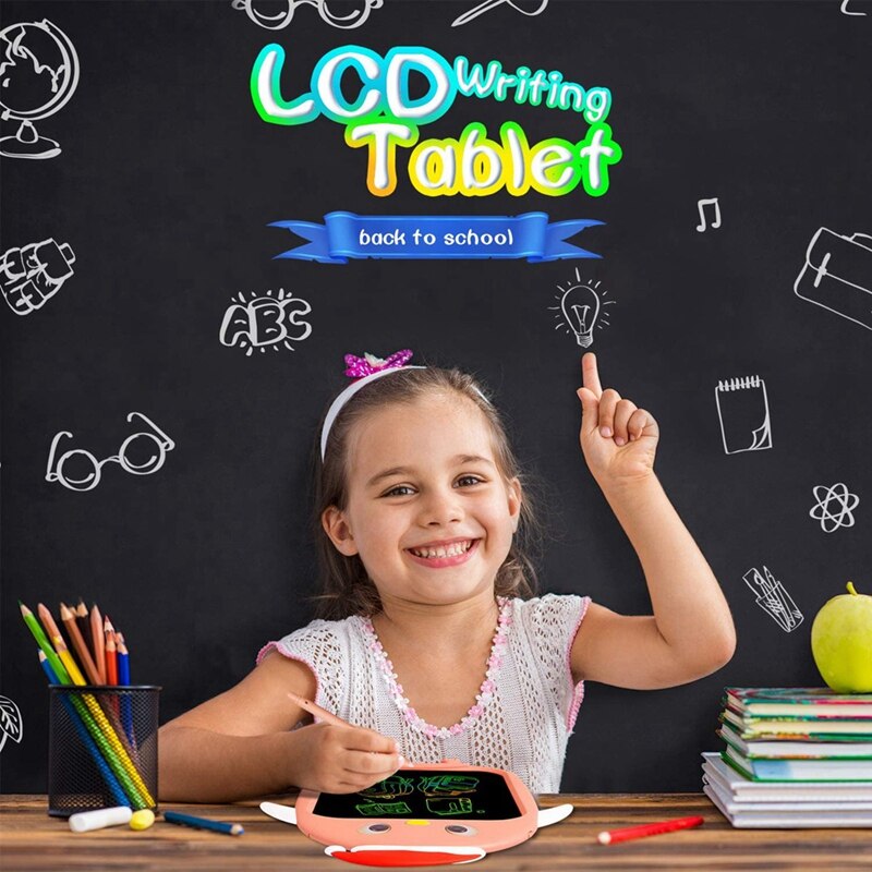 LCD Writing Tablet 8.5-Inch Colorful Doodle Board Drawing Tablet,Electronic Drawing Pad with Lock Function