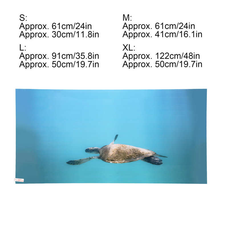 Aquarium Background Paper Clear Image Fish Tank Decoration Poster PVC for Underwater