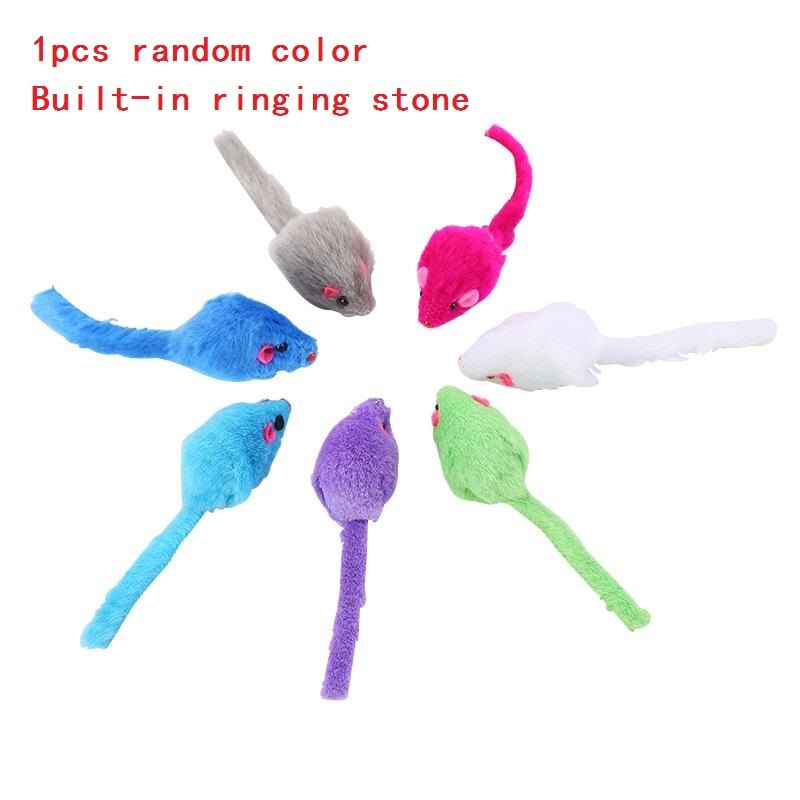 4 styles chat auto-excité jouet horloge souris fonctionne automatiquement flocage horloge souris mécanique mouvement Rat accessoires pour animaux de compagnie: 03