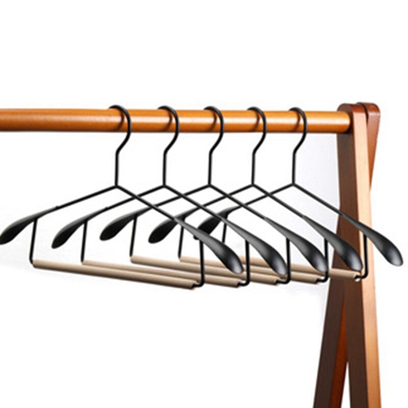 Hanger Gebouwd-In Closet Kledingkast Rek Broek Hanger Brede Schouder Naadloze Hanger