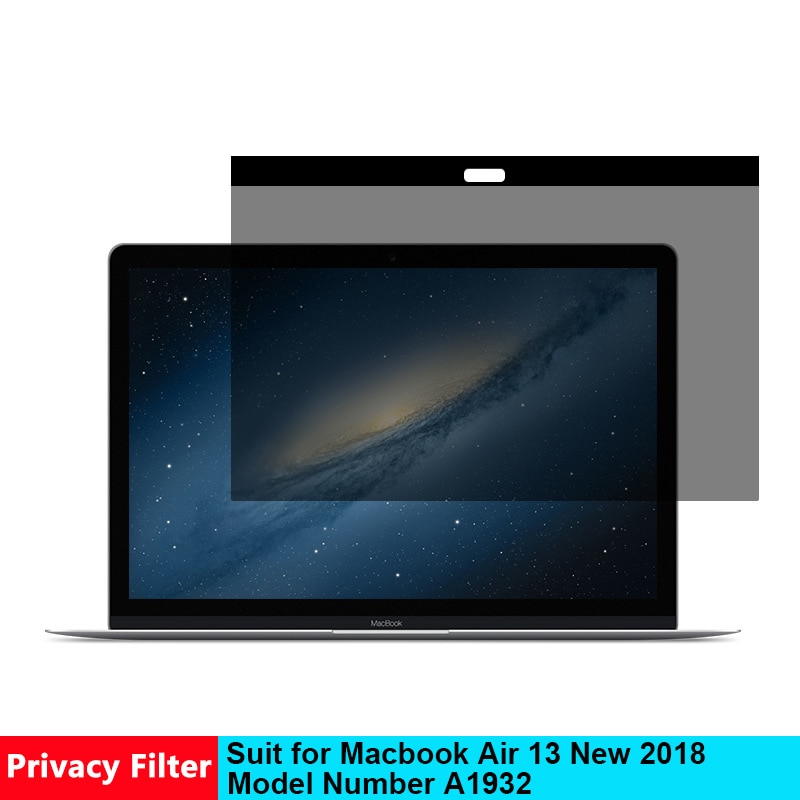 Magnetische Privacy Filter Screen Beschermfolie voor Macbook Air 13 Inch Screen Protector voor Macbook Model Nummer A1932