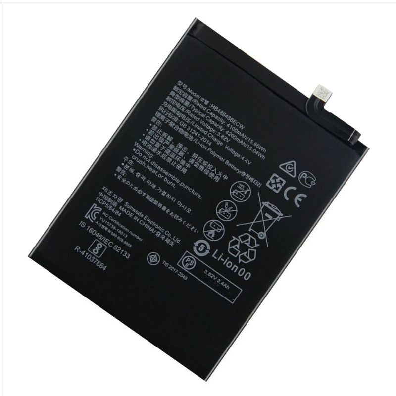 Remplacement Batterie Mate 20 Pro Compatible Batterie De Rechange HB486486ECW 4200mAh Pour Huawei P30 Pro Et Mate 20 Pro - Lithium-polymère 3.82V Batterie Huawei P30 Pro