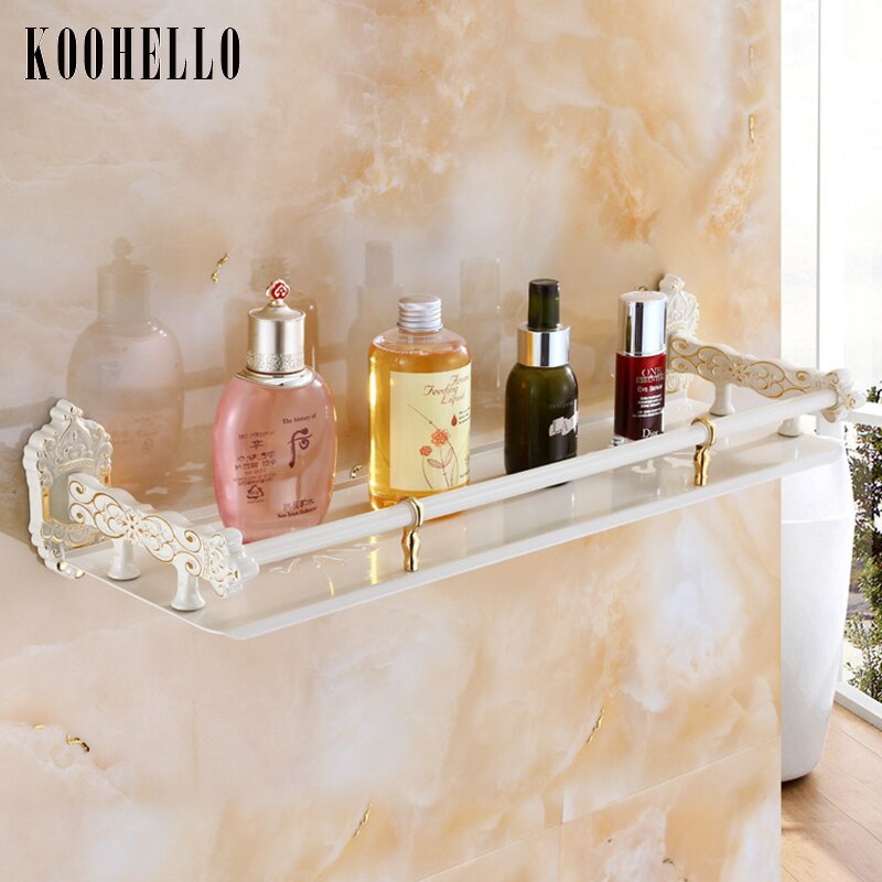 Mensola per bagno antica mensola angolare per doccia mensola singola in metallo a parete per bagno di lusso scaffali per cosmetici neri