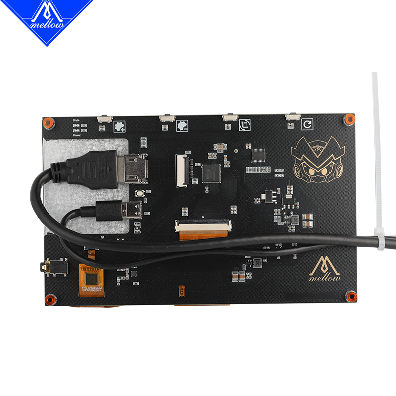mild Fliege HDMI7 LCD HDMI Anzeige Touchscreen Für DIY 3D Drucker Teile VzBoT Voron Zubehör Für Himbeere Pi Fliege Pi C8 Lite2