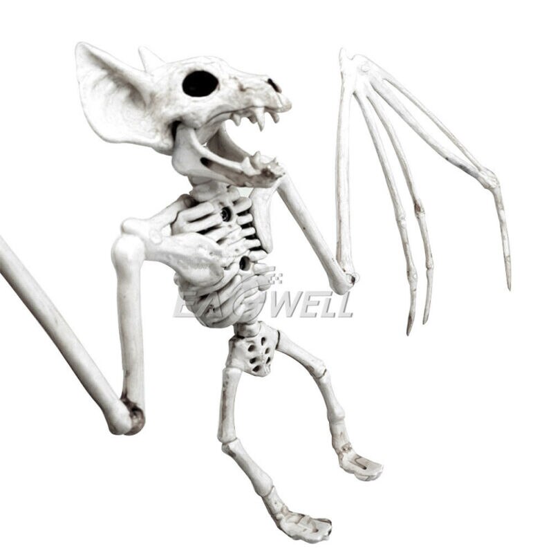 Neue Halloween Skelett Katze Hund Maus Stütze Ebene Knochen Party Einkaufen Dekoration Grusel