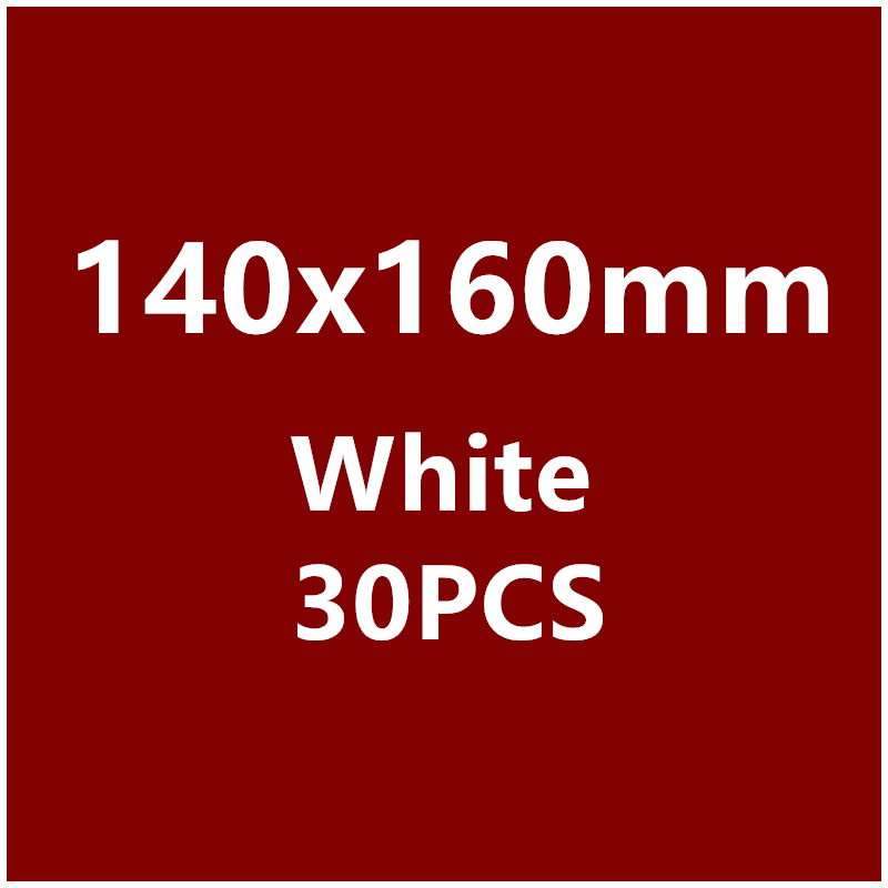 30 PCS Multiple Size White Foam Envelope Bag Mailers Padded Envelope With Bubble Mailing Packaging Bags For Business: 140x160mm 30 PCS