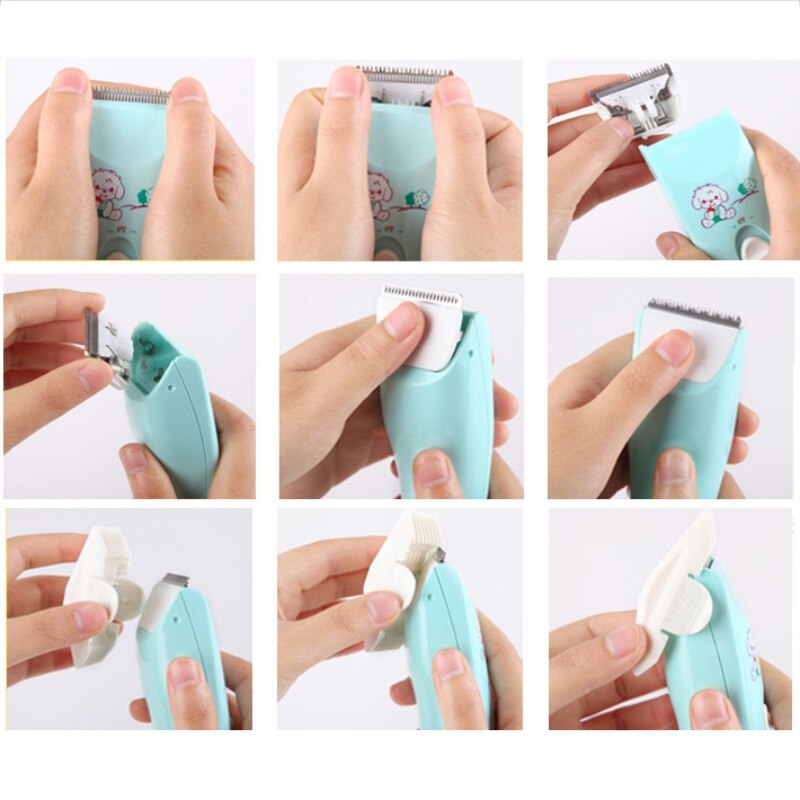 Baby Hair Clippers Quiet Kids Hair Trimmer Cordless &amp; Waterproof Chargeable Children with Blade Haircut Kit For Kids Infant