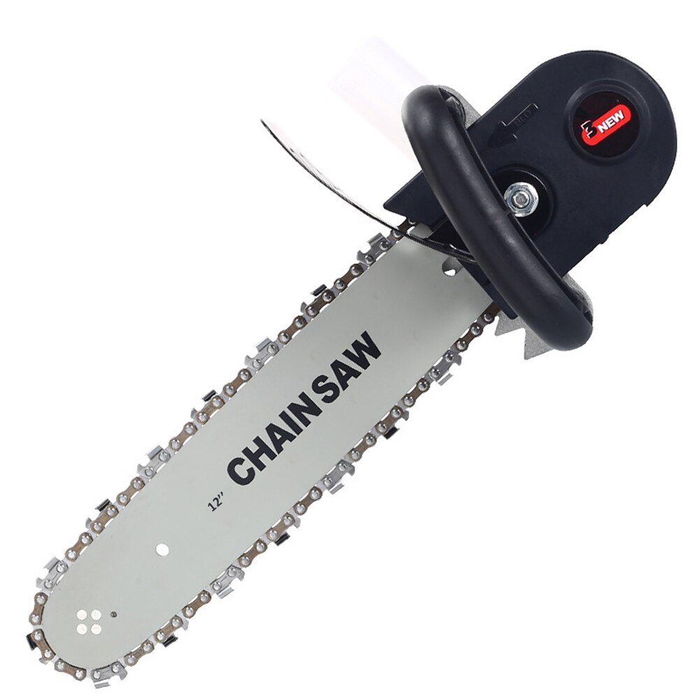 12 Inch Chainsaw Change Angle Grinder into Chain Saw Electric Tools with 10mm Connecting Rod and 11.5mm Connecting Rod