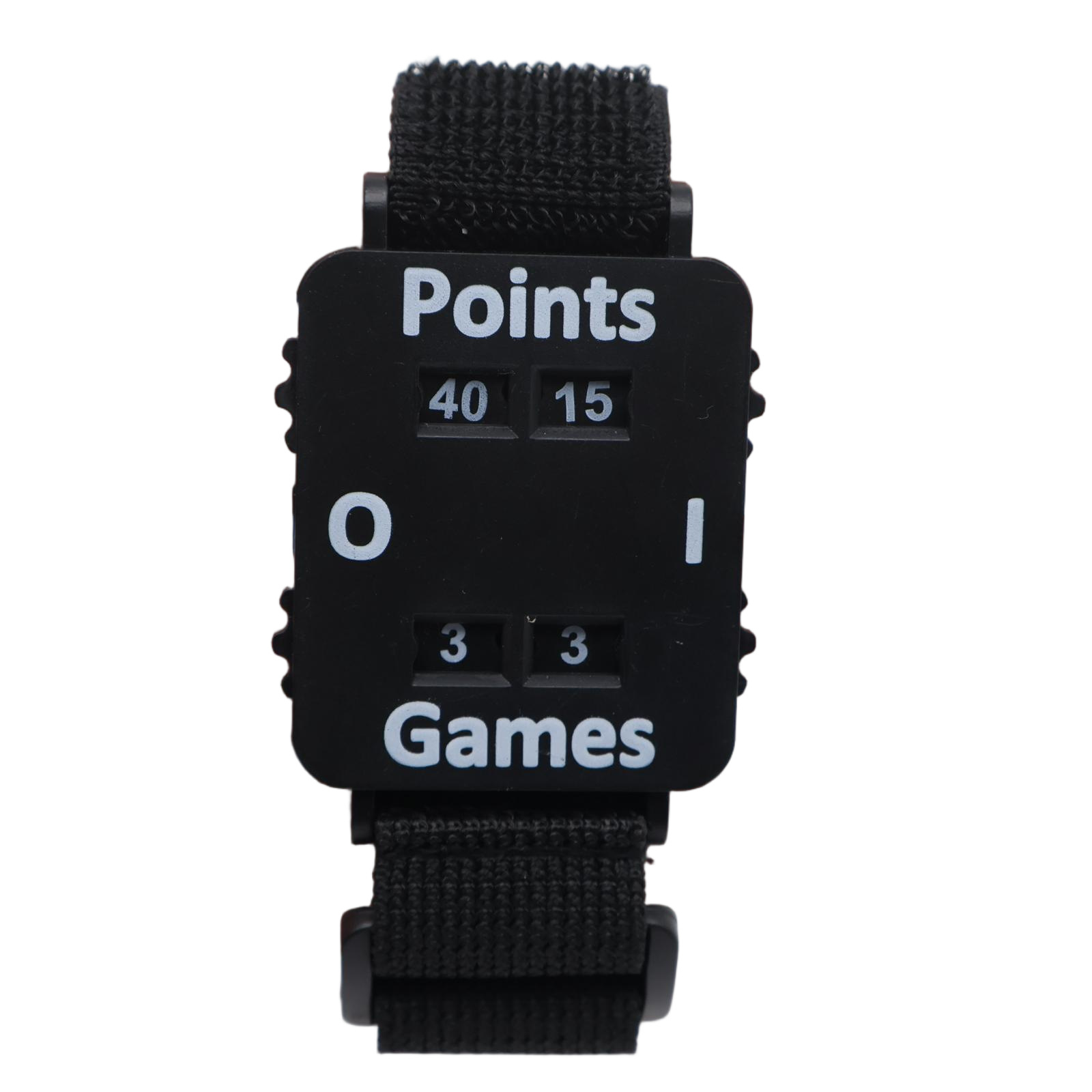 Draagbare scorekeeper polsband padel tennis pols scoreteller verstelbare polsband instant score tracker sport accessoires: Overigen