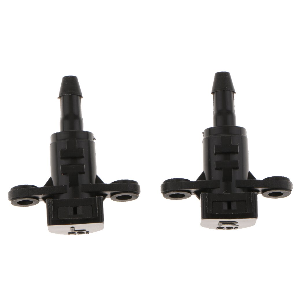 GZYF 2 Pcs Windscreen Wiper Spray Jet Nozzle Washer For Ford Focus