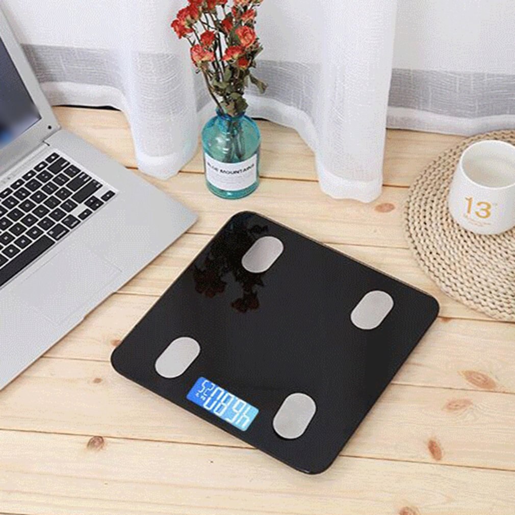 Wireless Body Fat Scale Intelligent Scale Digital Bathroom Scale Weighing Scale Multifunctional Body Fat Monitor