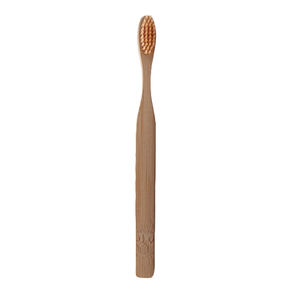 Brosse à dents en bambou , pointe en poils souples, charbon de bois pour adultes, soins buccaux, voyage, 4 couleurs, 1 pièces: 01