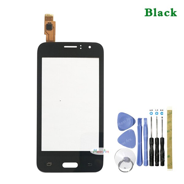 4.5&#39;&#39; For Samsung Galaxy J1 J120F J120 Touch Screen Digitizer Sensor Outer Front Glass Lens Panel: black With Tool