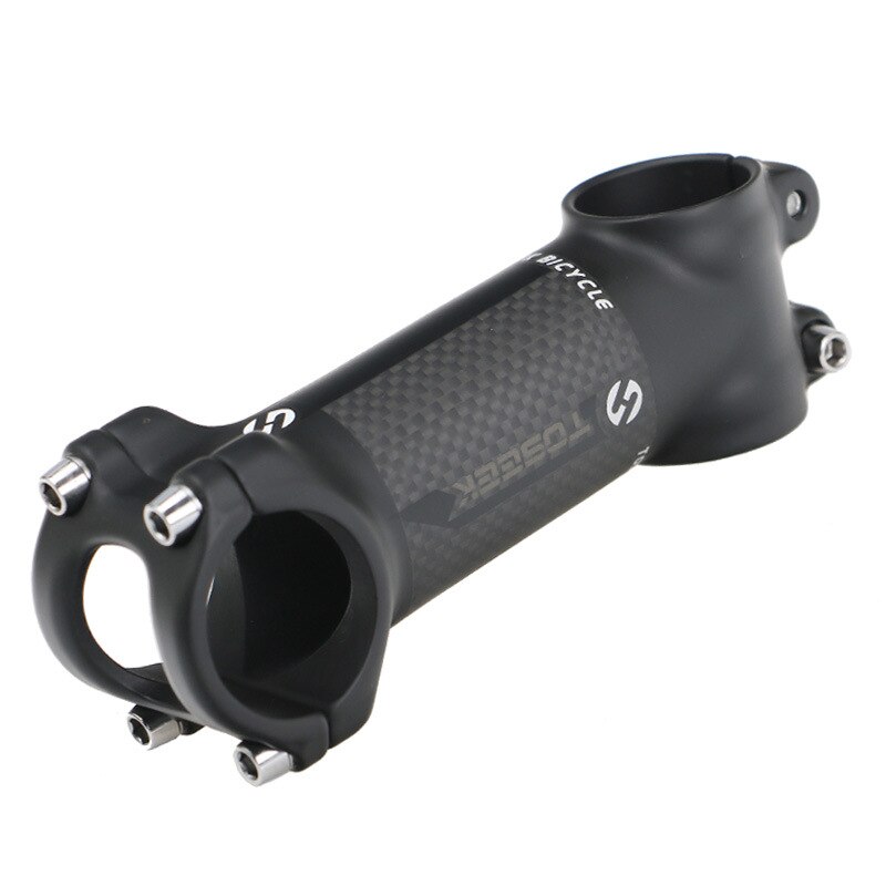Bike Vorbau Lenker Riser MTB Carbon Stem Fahrrad Lenker Extender Radfahren Teile Aluminium Rennrad Vorbau 6 Grad 60-120mm: 6 degree 80mm