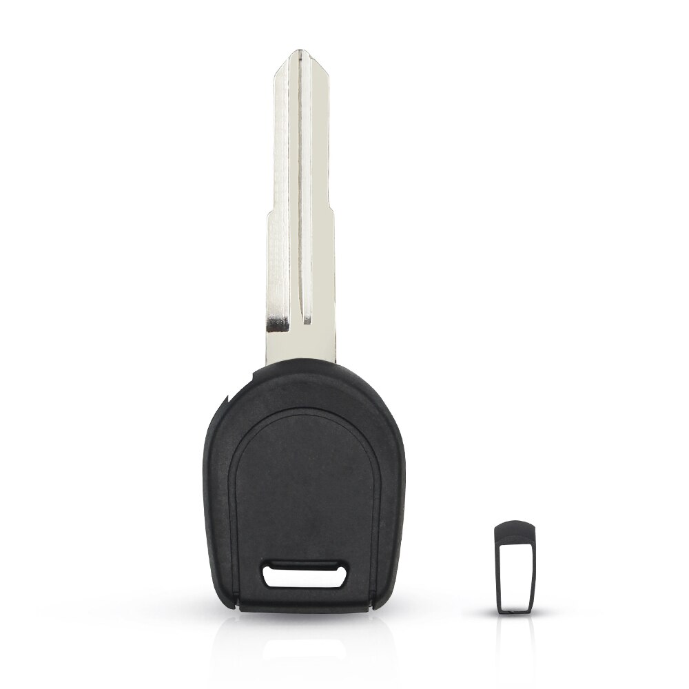 Dandkey Blank Key Replacement Transponder Key Shell Left Blade For Mitsubishi Transponder Key: Left Blade