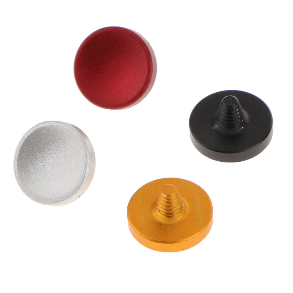 4xCamera Freisetzung Taste,Verschluss Tasten mit eingefädelt Loch konkav Pro