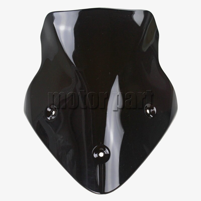 Motorfiets windscherm voor benelli  bn600i bn 600i bj600 bj 600 abs kunststof windscherm deflectoren zwart 11 12 13 14