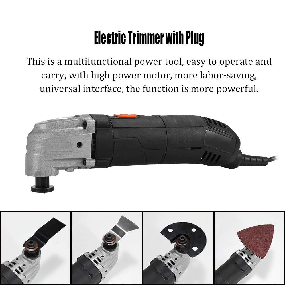 300W Multifunctional Adjustable Speed Trimming Machine Universal Woodworking Power Tool Electric Trimmer
