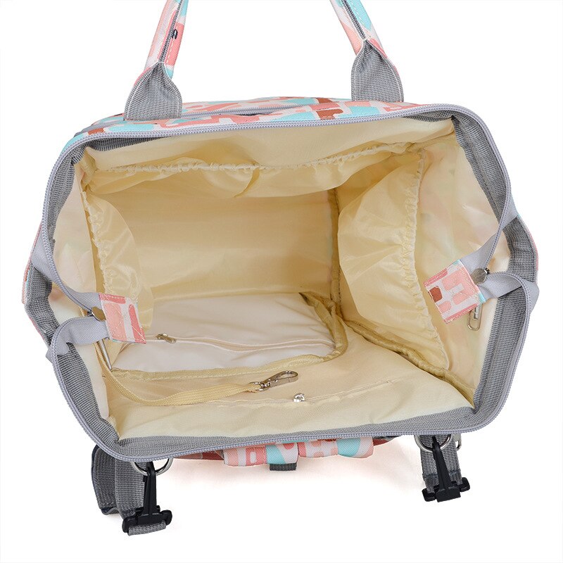 Luiertas Stijl Mode Schouders Hand Multi-Functionele Moeder En Baby Rugzak Ultra Lichtgewicht Japan Out Mama tas