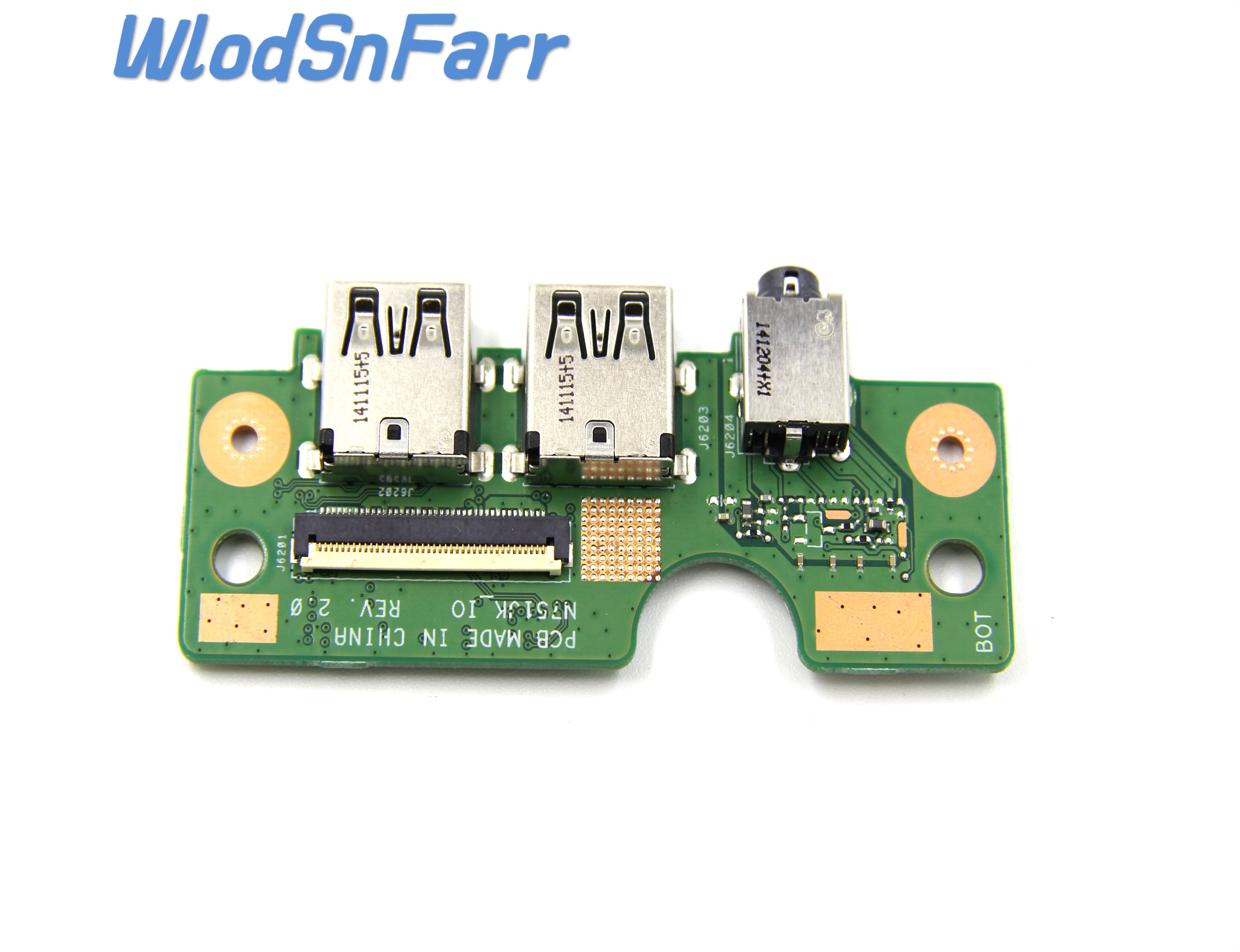 N751JK _IO BOARD 60NB06K0 for ASUS N751 N751J N751JK N751JX N751JV Laptop Audio usb IO board Interface board