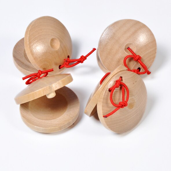 Log castanets wood, wooden castanets