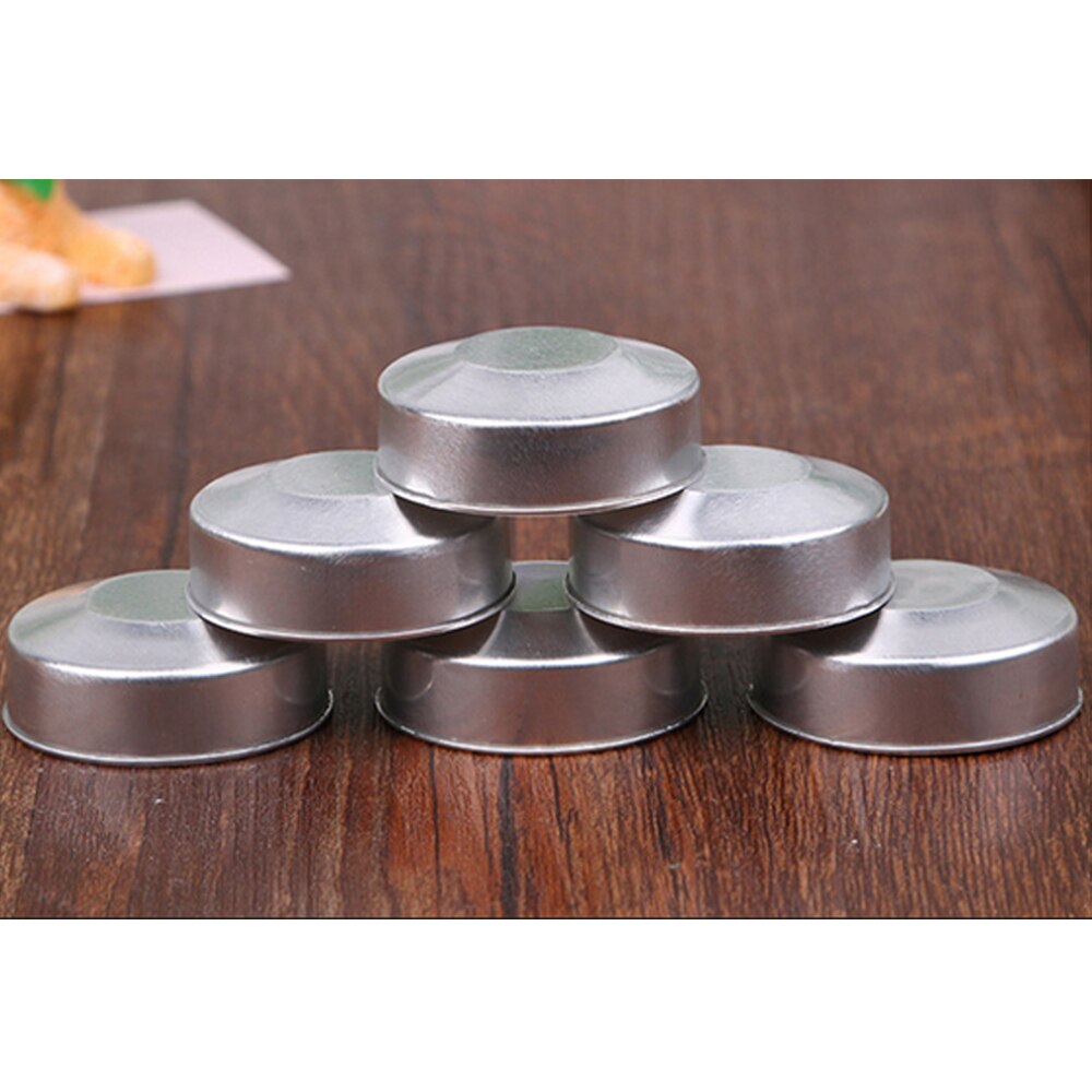 50 unids/set 3,8x1,58 cm de aluminio vacía de vela latas cera de vela tarros Cajas de almacenamiento contenedores DIY fabricación de velas moldes vela botes de lata