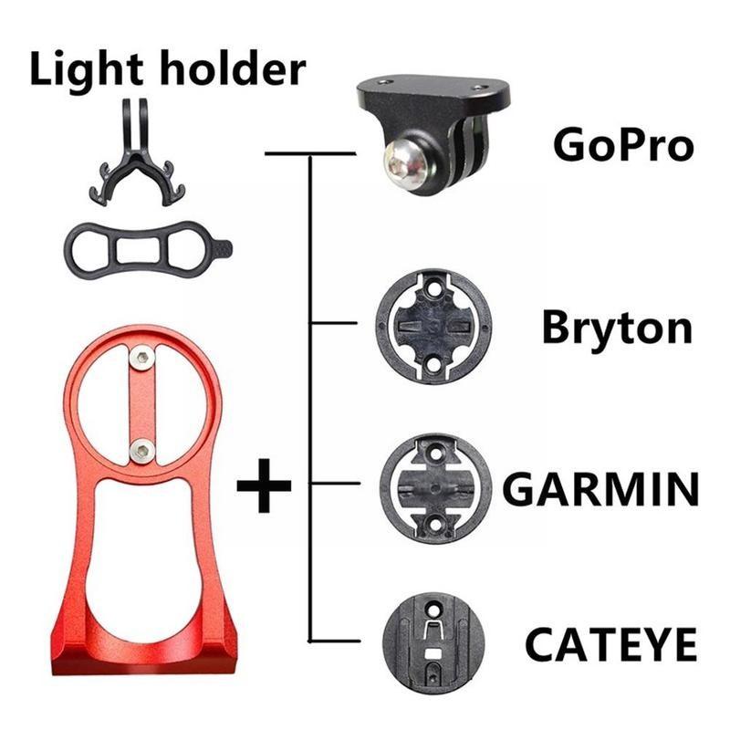1 Set Practical Bicycle Computer Mount Bracket For Wahoo Gps Mini Extensor Bolt Bracket Cycplus M1 Gps Bike