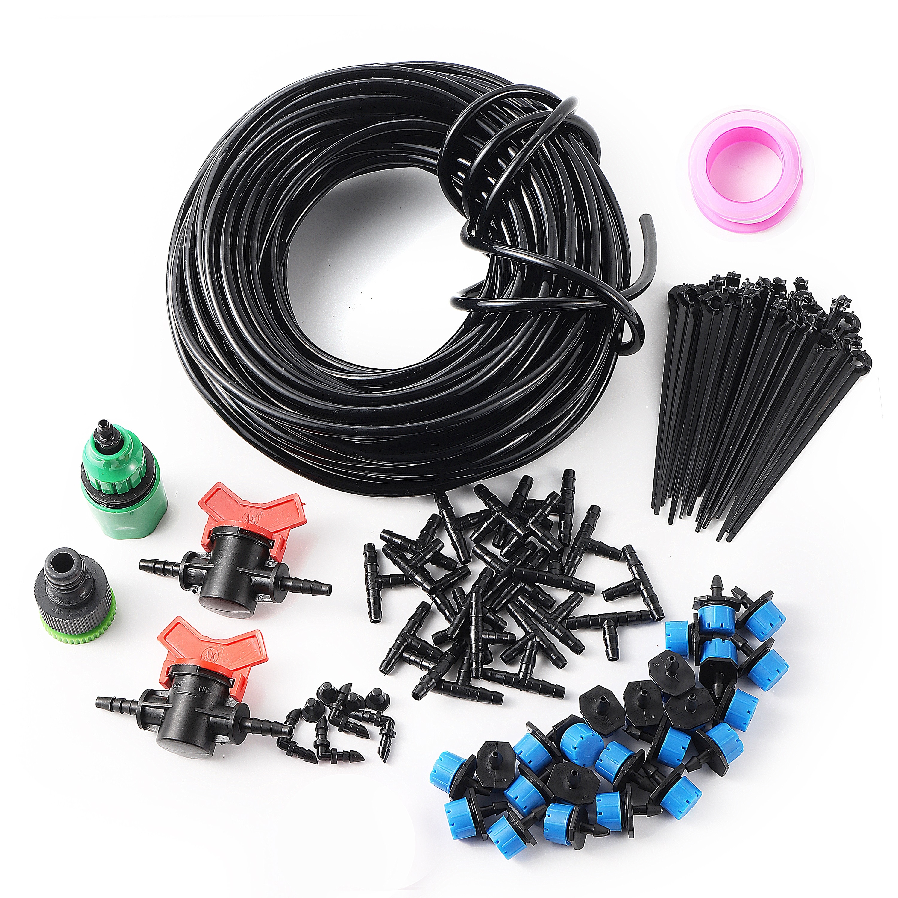 5/10/15/20/25/30/40m Micro-Drip-System Vegetable Flower Garden Home Balcony Patio Water-conserving Low-volume Irrigation Kit