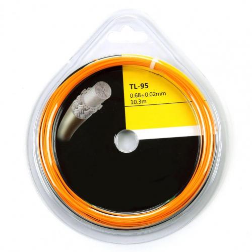 Badminton Line High-elastic String Line Impact Resistant Racket Thread Line for BG95 for Training Sports Accessorie: Orange