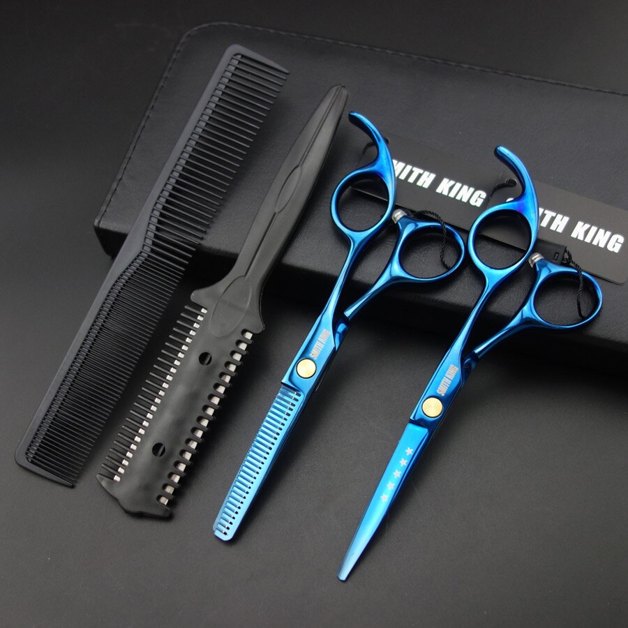 5.5 inch Hair styling scissors/Shears,Cutting/Thinning scissors/Razor/Thinningcomb+kits hight !: with Thinning comb