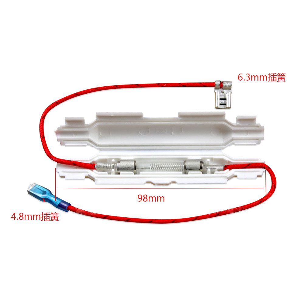 Kit de fusibles de alto voltaje para horno microondas, carcasa de tubo, 5KV, 0,7a, 1 ud.