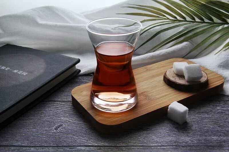 Turkey Middle East Arabian Red Tea Cup Glass Milk Tea Cup Transparent Glass Small Coffee Tea Cup Water Cup: 503