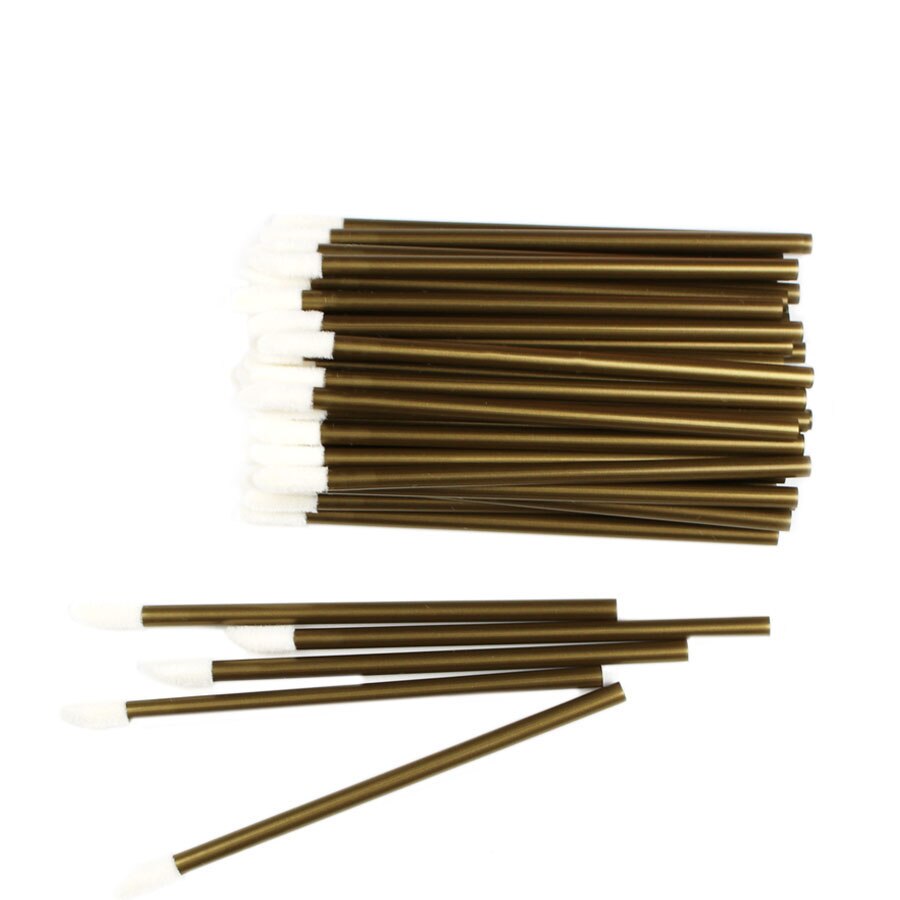 2000pcs Lip Brush Disposable Makeup Applicators Lip Gloss Brush Lipstick Applicator Wand Multicolor Makeup Kits Beauty Cosmetic: 2000pcs Brown