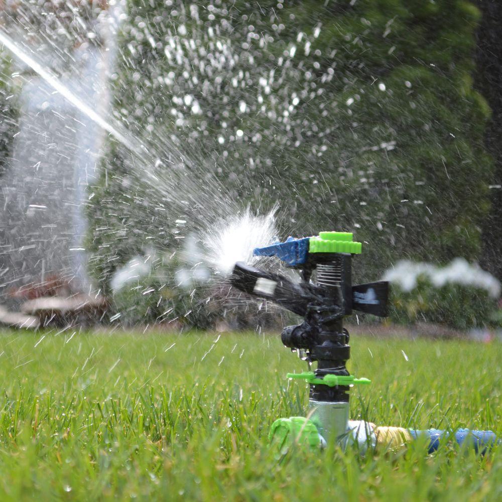 360 Graden Tuin Sprinklers Automatisch Sproeisysteem Gras Gazon Roterende Nozzle Volledige Cirkel Draaiende Water Sprinkler Irrigatiesysteem