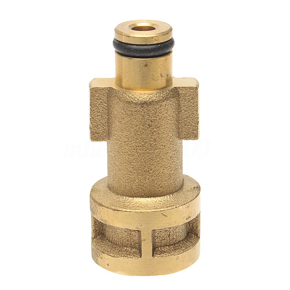 1/4" Quick Connect Coupler Adapter-Car Clean 1~6# Washing Pressure Washer Connector for Quick Connecting Garden Hose Car Washer: Gold