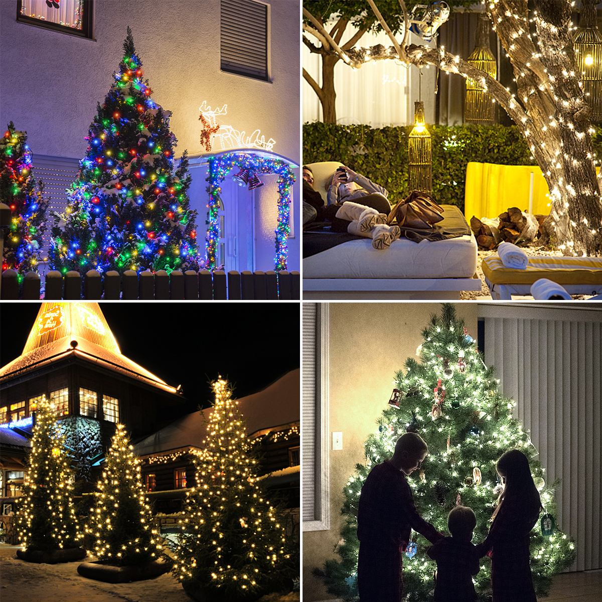 Solar Light Outdoor Super Bright Solar Power LED Garden Lawn Wall Lamp IP65 Waterproof 2 Brightness Light Sensor Lighting Modes