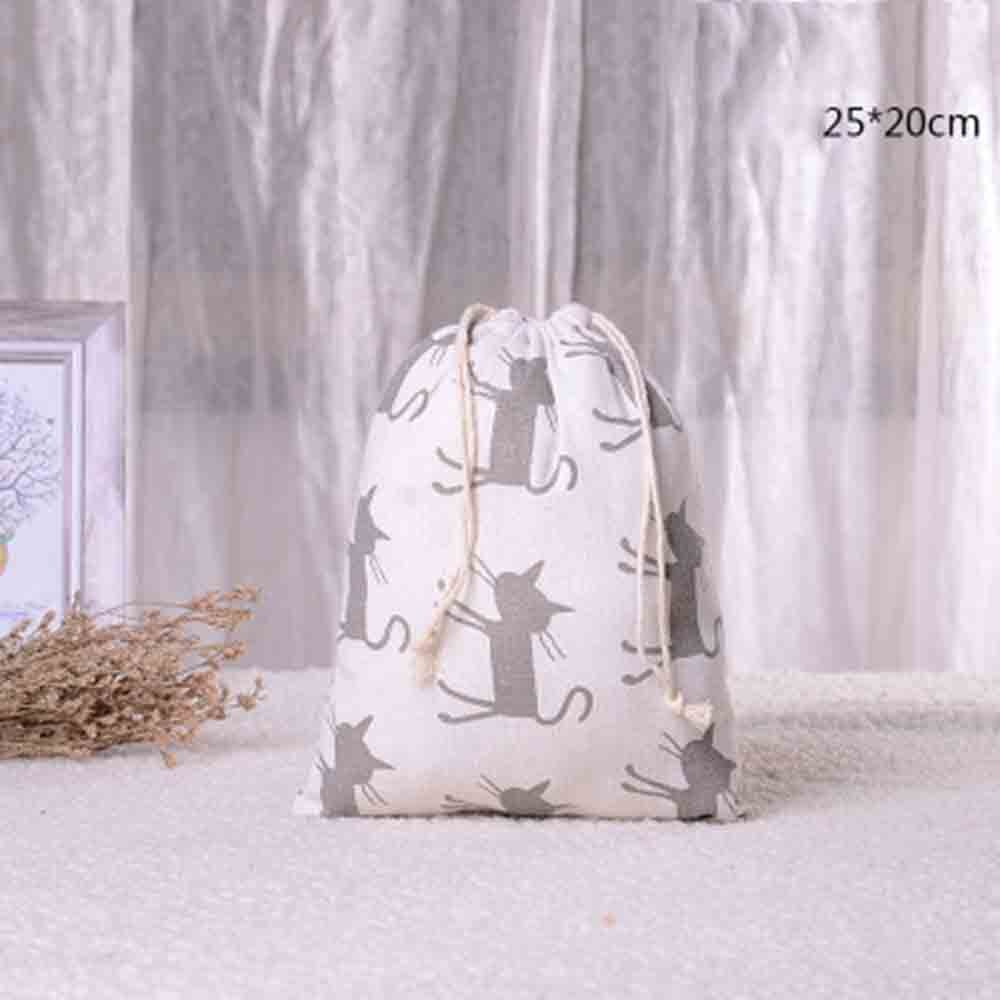 Handgemaakte Katoenen Linnen Opslag Pakket Tas Tasje Kleine Portemonnee Reizen Vrouwen Kleine Doek Bag Pouch: M2