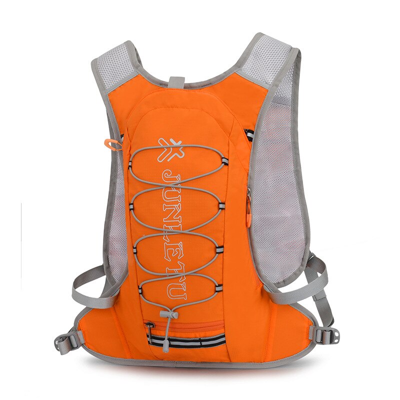 Fiets Bag Outdoor Sport Waterdichte Fietsen Rugzak Ademend Fiets Water Bag Klimmen Fietsen Hydratatie Junletu Rugzak: Oranje