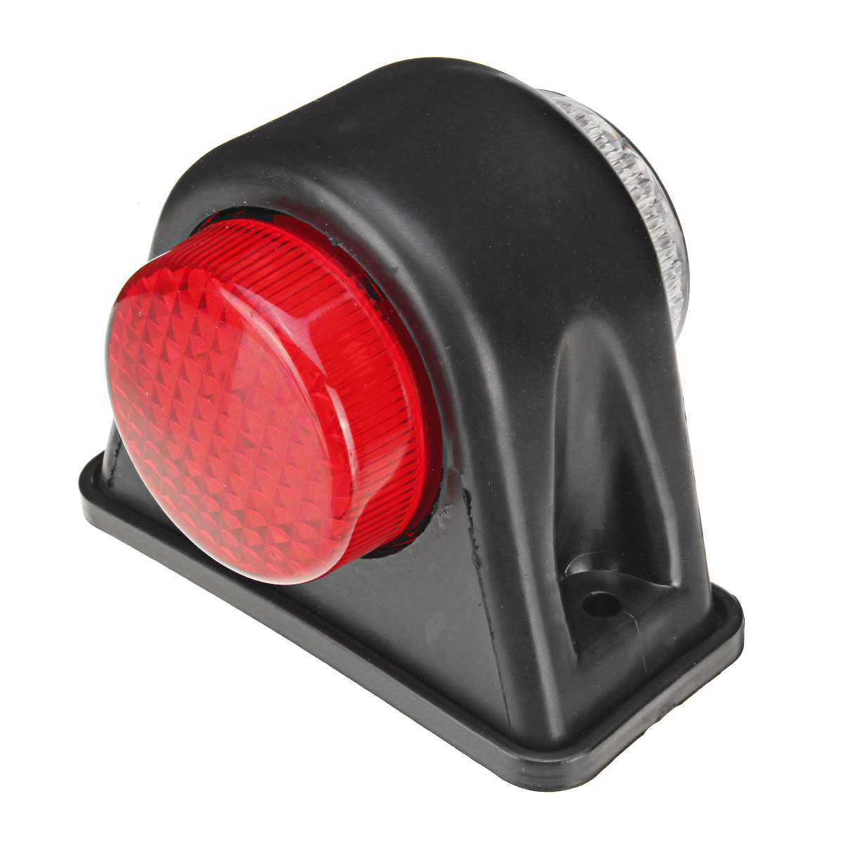 12V 24V Car Truck 12 LED Side Marker Light Double Side Indicator Lamps Signal for Trailer Lorry Van Caravan RV