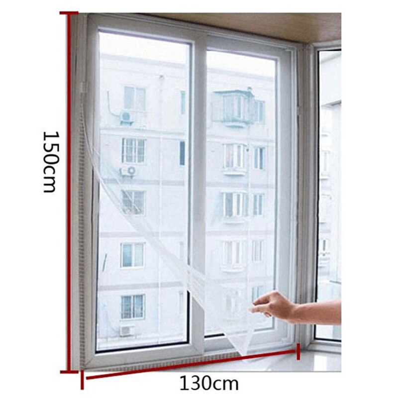 Aimants utiles pour rideaux sur la porte moustiquaire été fenêtre moustiquaire maille écran rideau protecteur Flyscreen *
