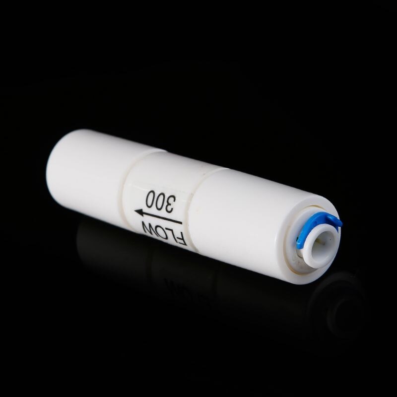 300CC Flow Restrictor 1/4" Connect For RO Reverse Osmosis Systems Water Purifier Pipe Fittings