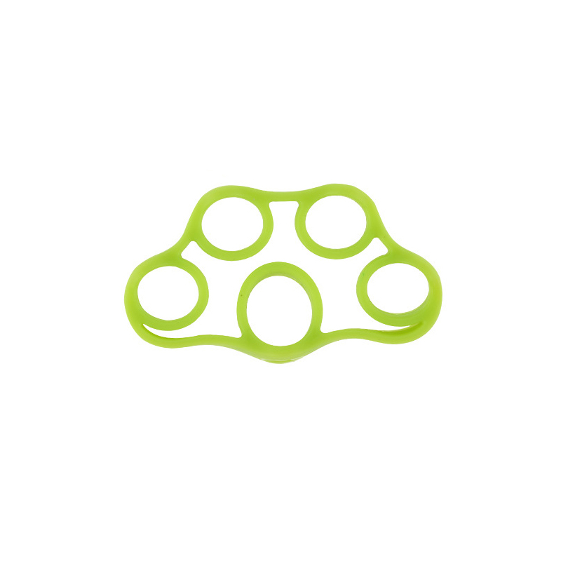 1 pcs Resistance Wrist Training Bands Hand Forearm Gripper Finger Stretcher Expander Fitness Equipment Exercise Grips Pull Ring: Green 6.6LB