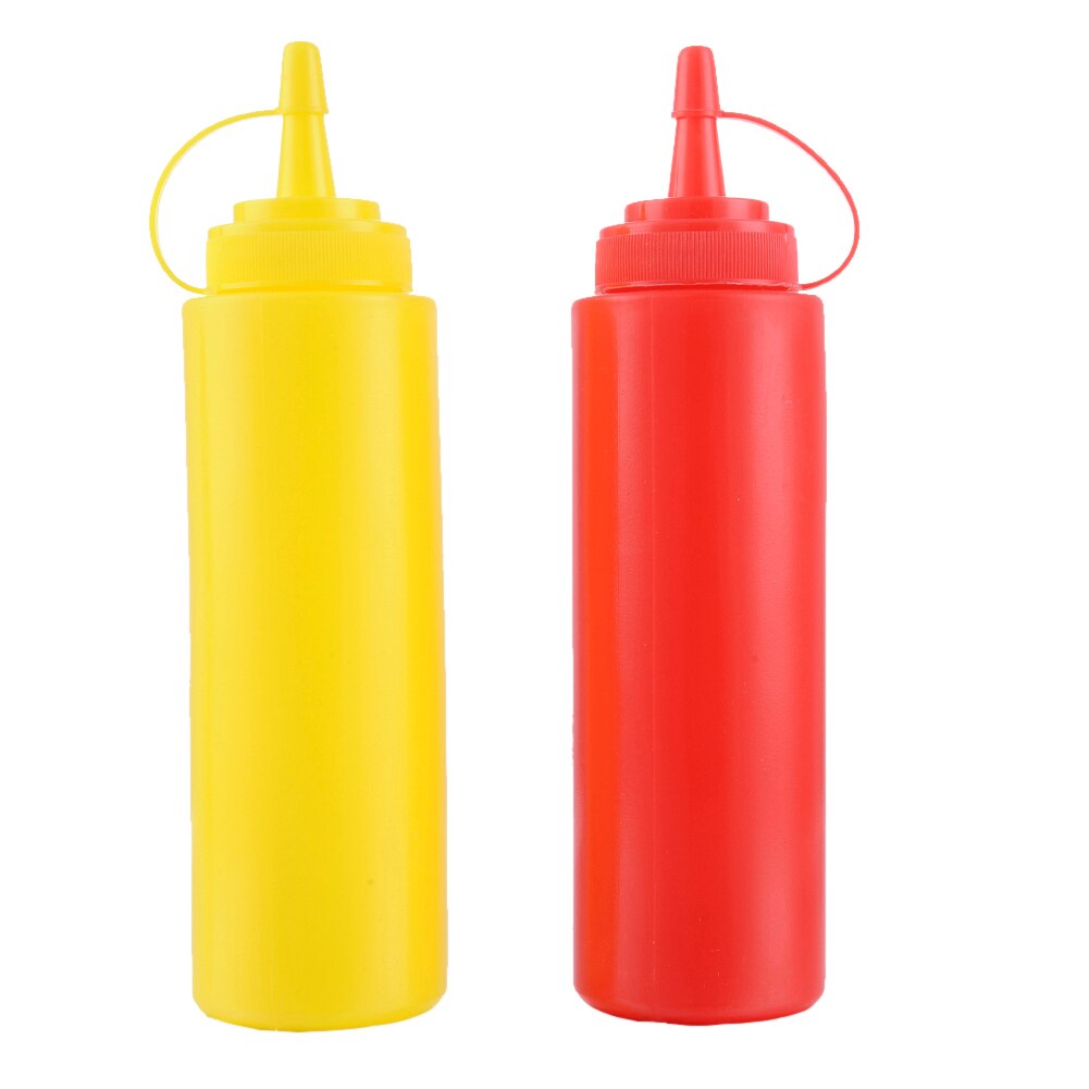 Plastic Sauce Bottle Squeeze Pot Squeeze Bottle Pot Chocolate Tomato Bottle Squeeze Sauce Bottle Salad Kitchen Tool