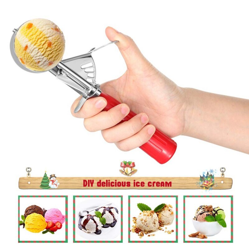 Ball Maker Ice Cream Scoop Ice Cube Frozen Cookie Dough Meat Balls Rice Dishes Ice Cream Spoon Kitchen Tools