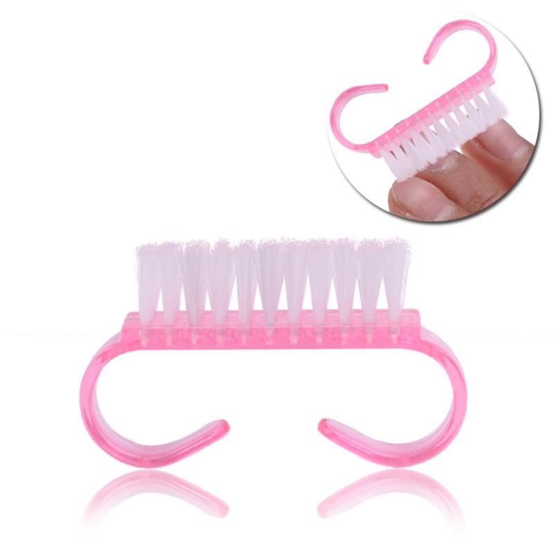 Nail Cleaning Nail Brush Tool File Manicure Pedicure Soft Verwijder Dust Manicure Tool Schoon Nail Brush Manicure Tool TSLM1