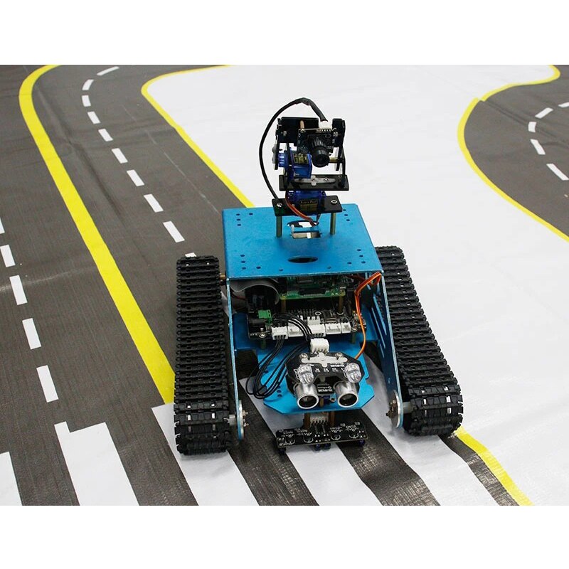 BlueRaven AI Visual Automatic Drive Track Map For Jetbot Jetson Nano